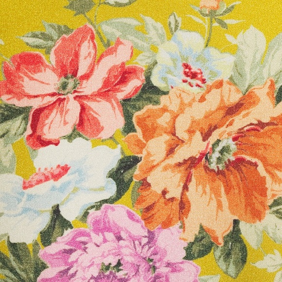 ZIMMERMANN Pattie Bikini Bottom In Floral Print Mustard Rose - Picture 5 of 14